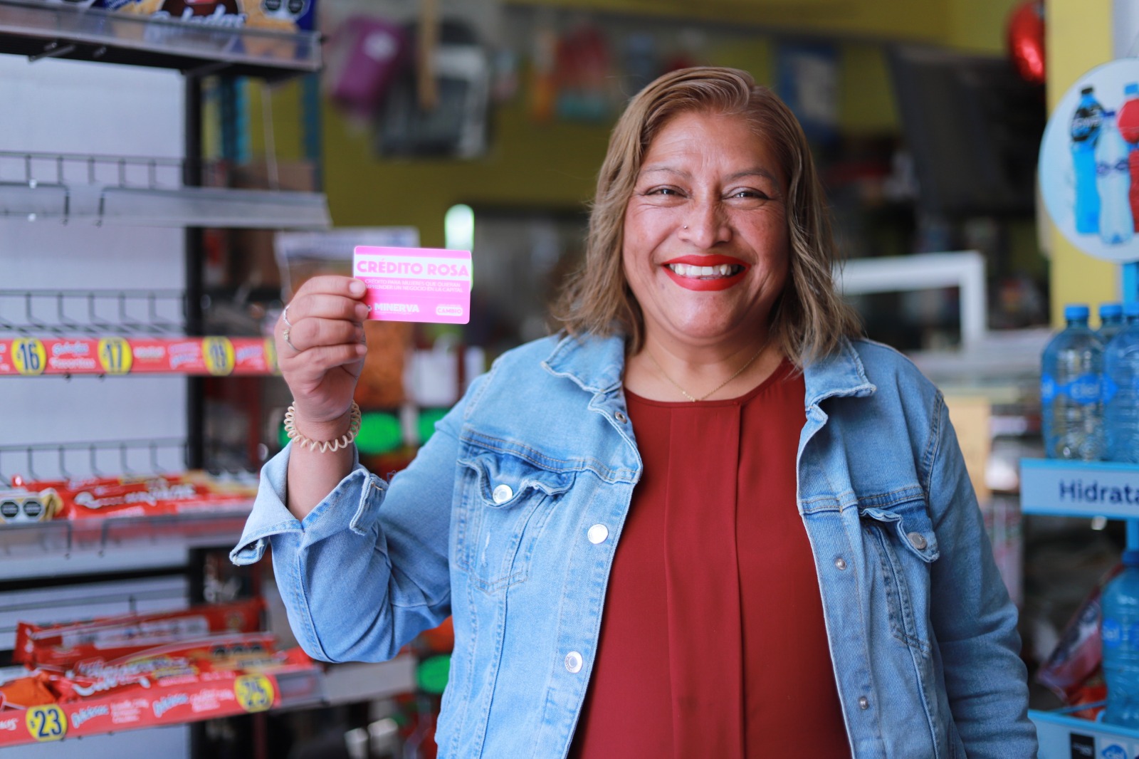 Anuncia Minerva creación de Crédito Rosa y cero pago en licencia de funcionamiento para emprendedoras
